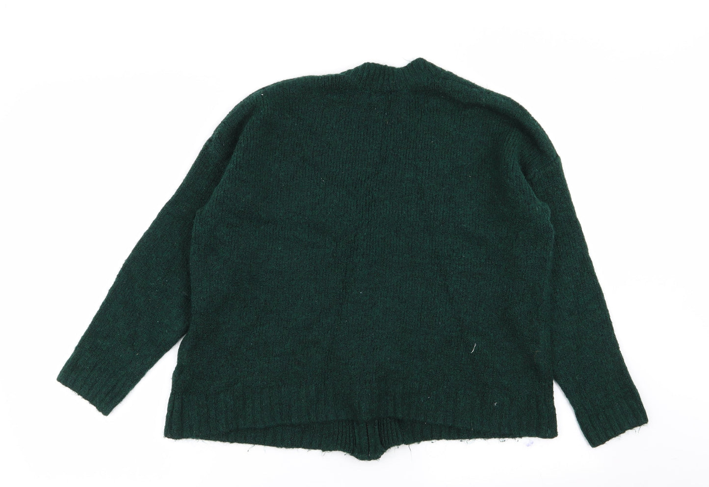 ASOS Womens Green   Full Zip Jumper Size 8