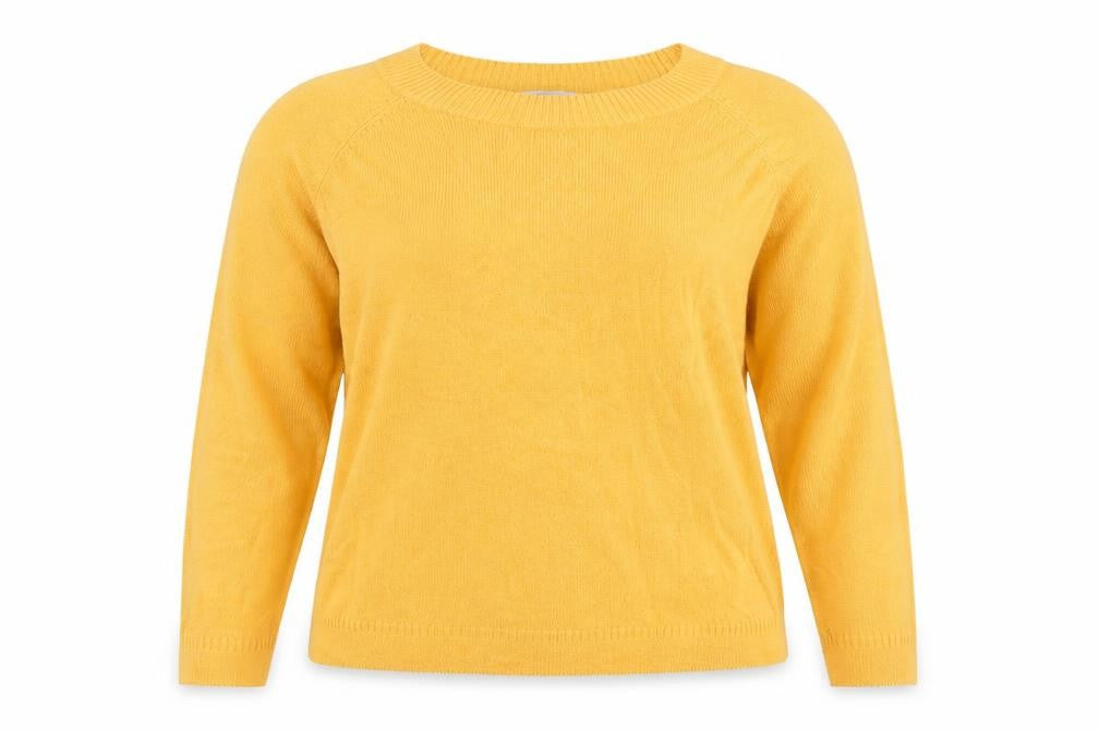 TU Womens Yellow   Pullover Jumper Size 12