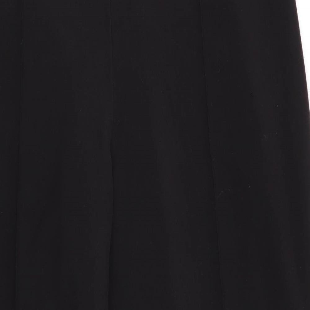 BM Womens Black   Trousers  Size 18 L26 in - Stretch waistband