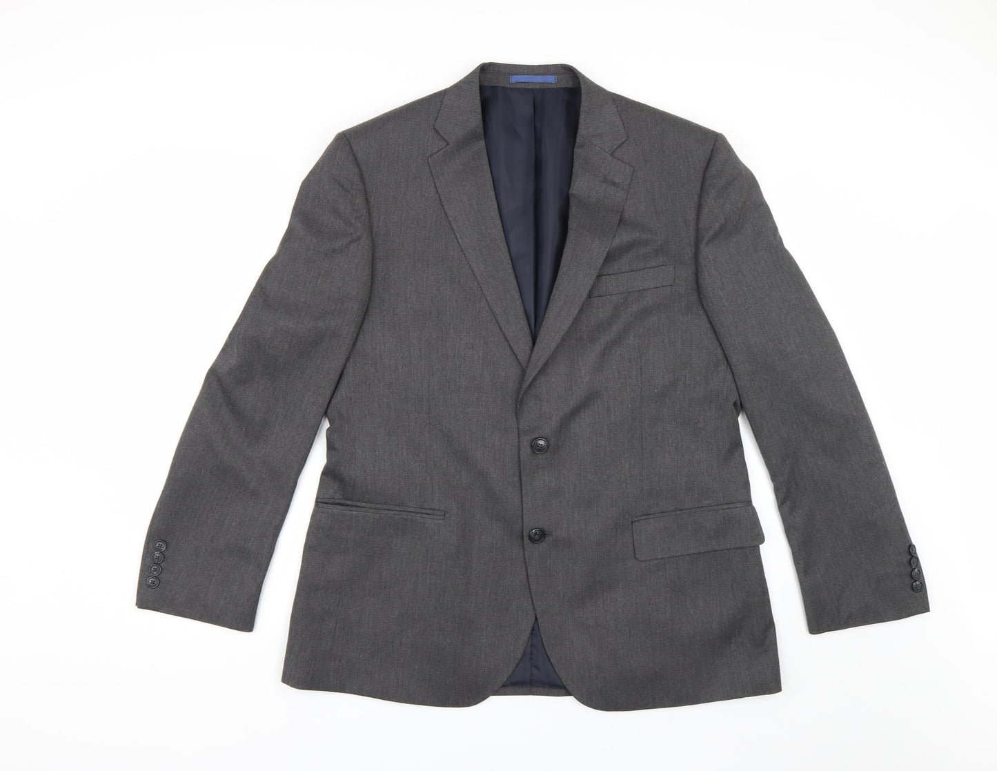 M&S Mens Grey   Jacket Suit Jacket Size 42