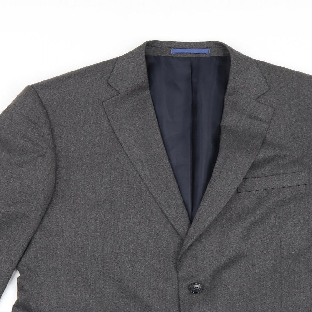 M&S Mens Grey   Jacket Suit Jacket Size 42