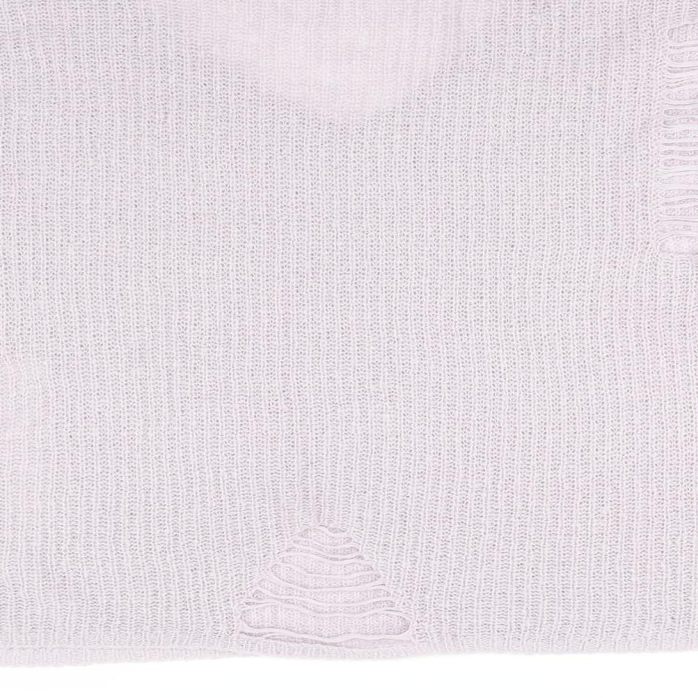 Primark Womens Purple  Knit Pullover Jumper Size L