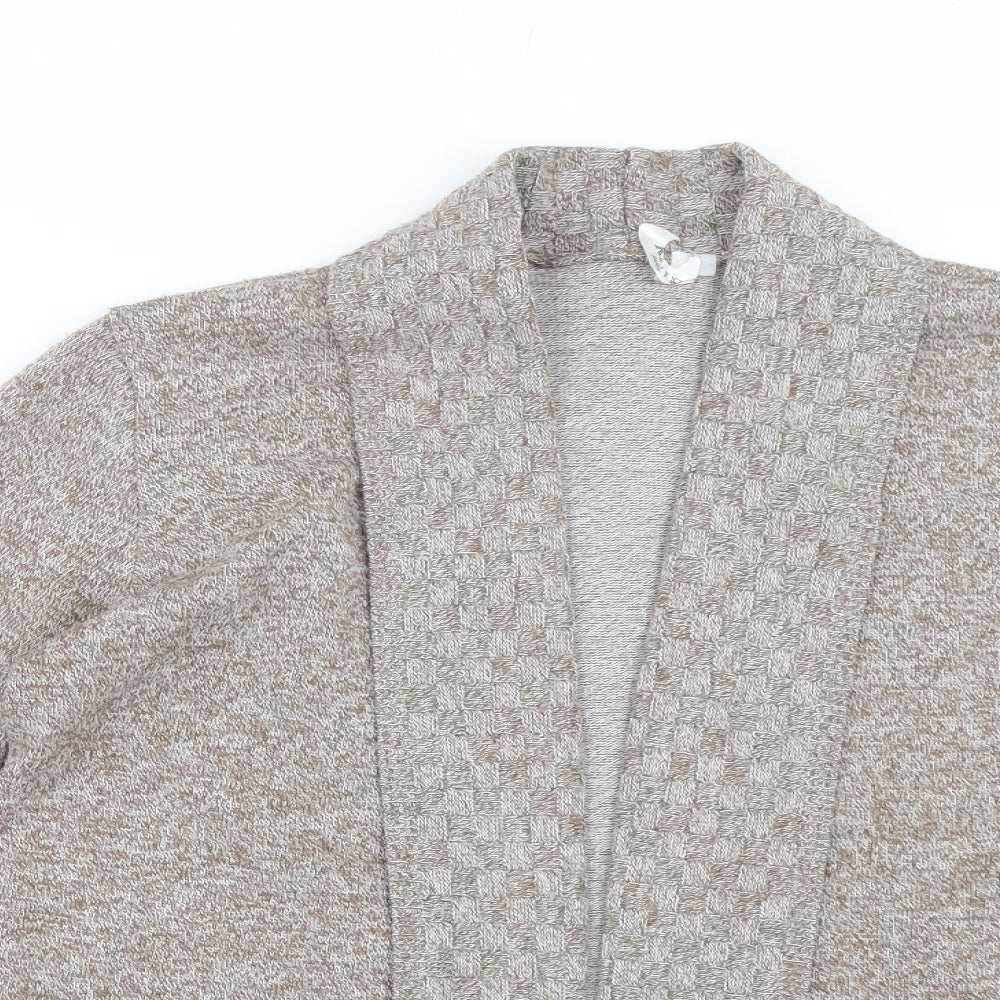 Review Womens Brown  Knit Cardigan Jumper Size M