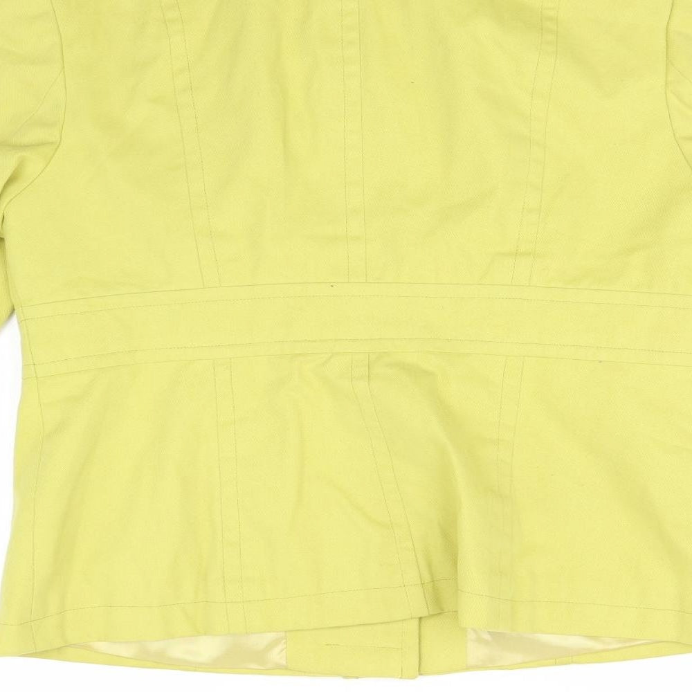 Debenhams Womens Green   Jacket  Size 12