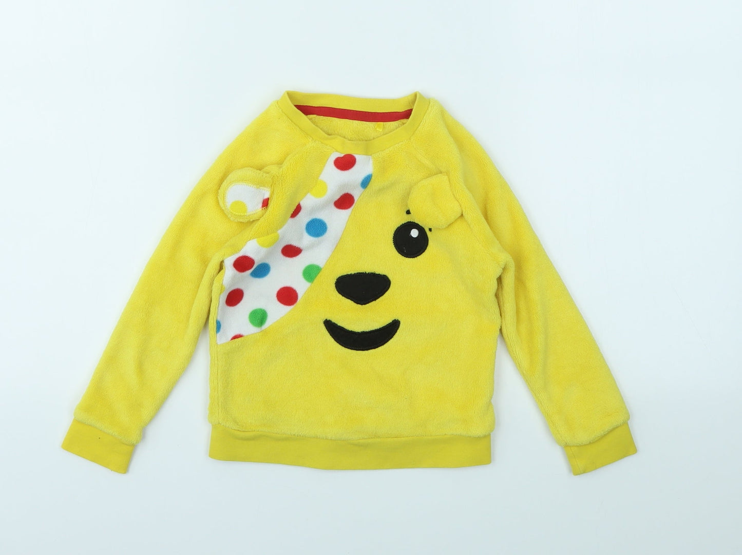 George Boys Yellow   Pullover Jumper Size 2-3 Years