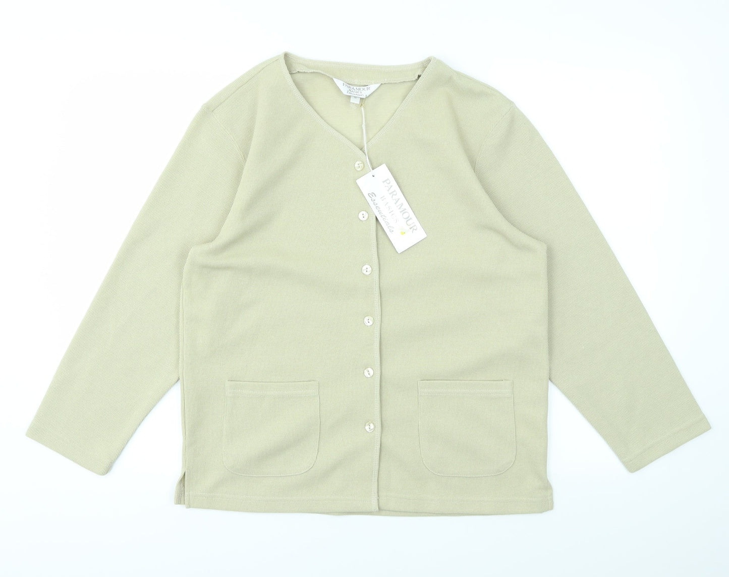 Paramour Collection Womens Ivory   Cardigan Jumper Size M