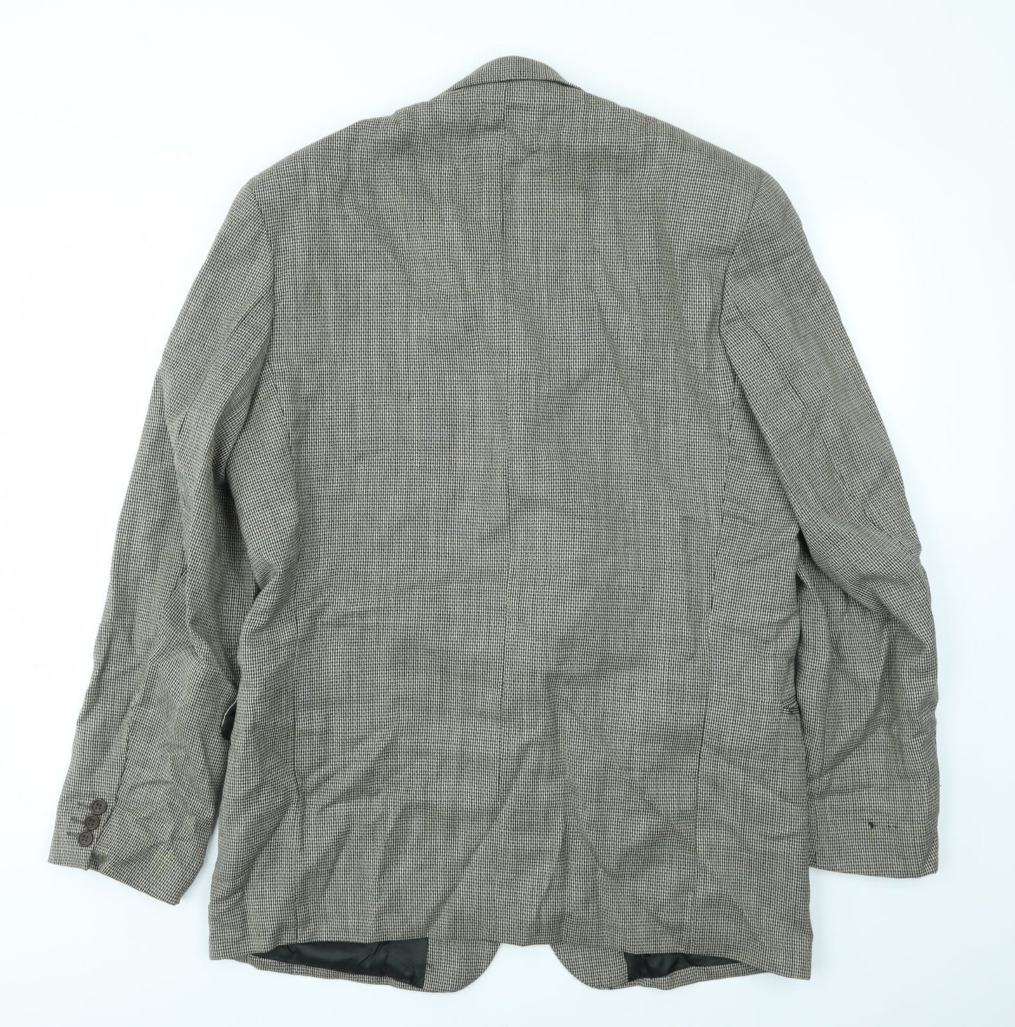 NEXT Mens Brown Check  Jacket Blazer Size 42