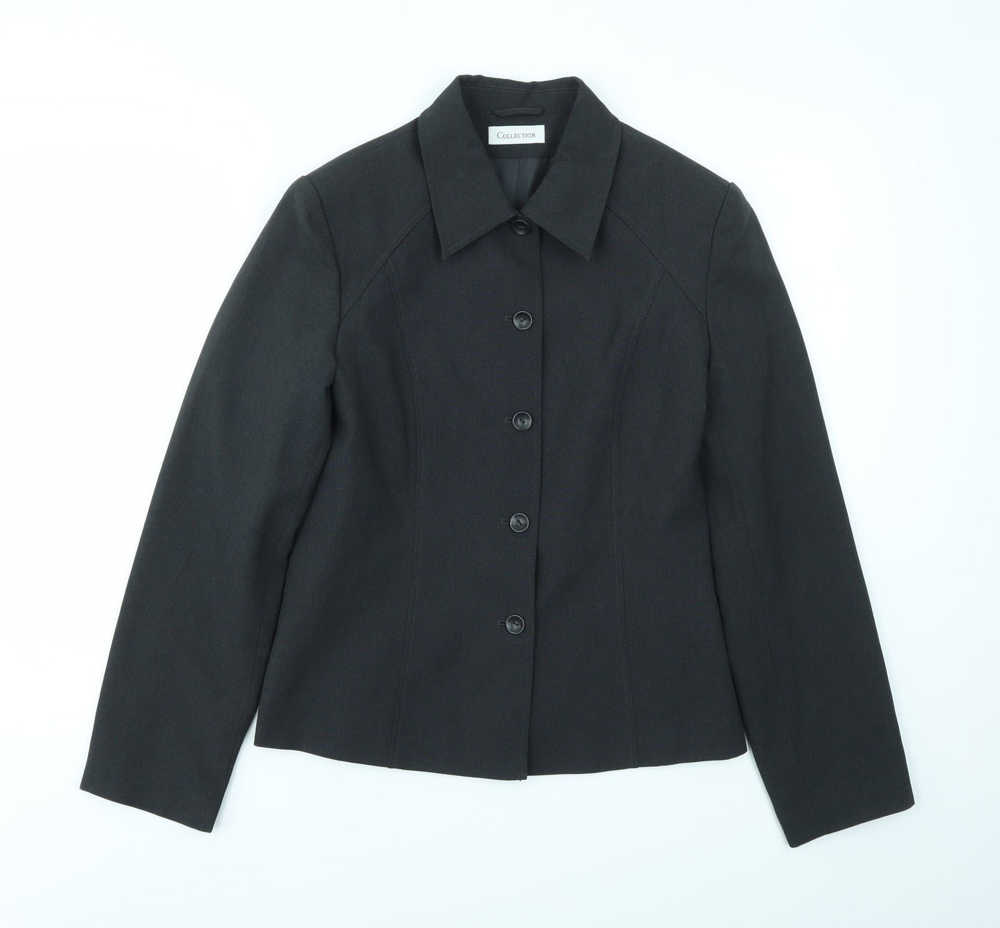 COLLECTION  Womens Grey   Jacket Blazer Size 12