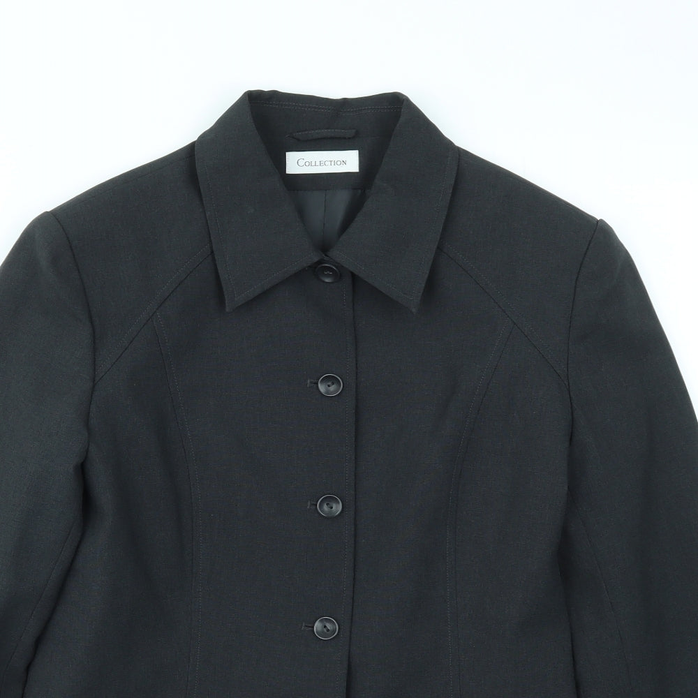 COLLECTION  Womens Grey   Jacket Blazer Size 12