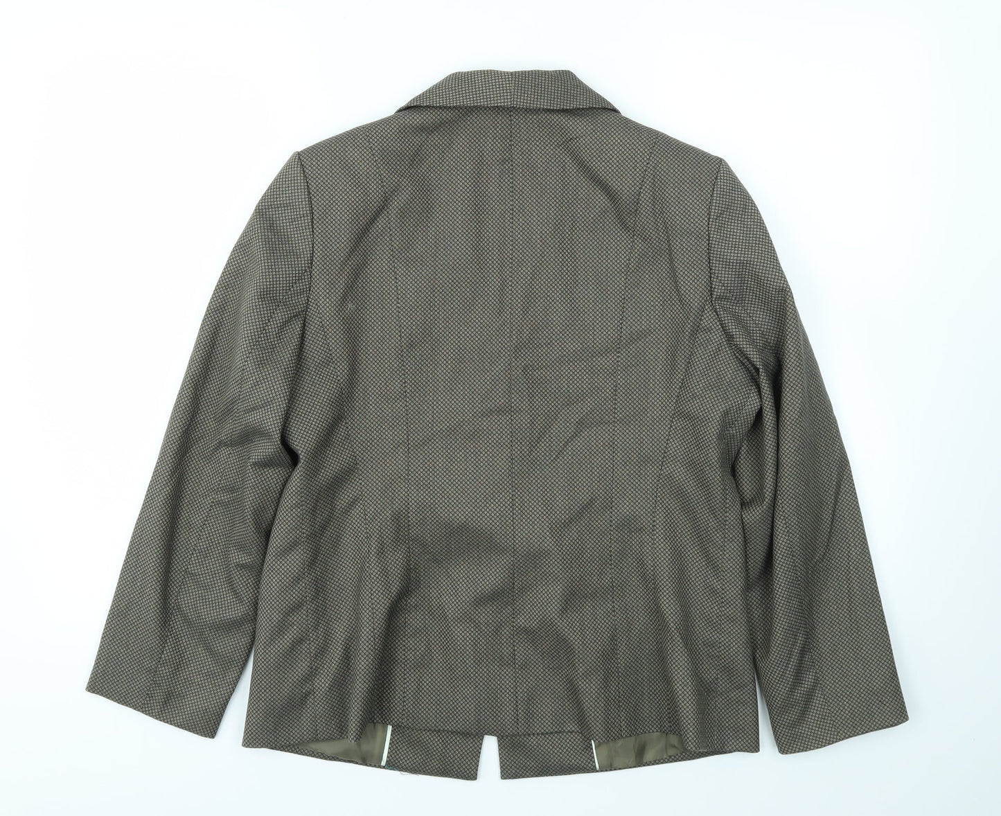 ANNA ROSE Womens Green   Jacket Blazer Size 12