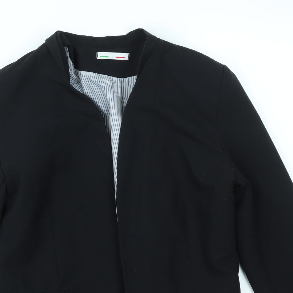 Preworn Womens Black   Jacket Blazer Size XL