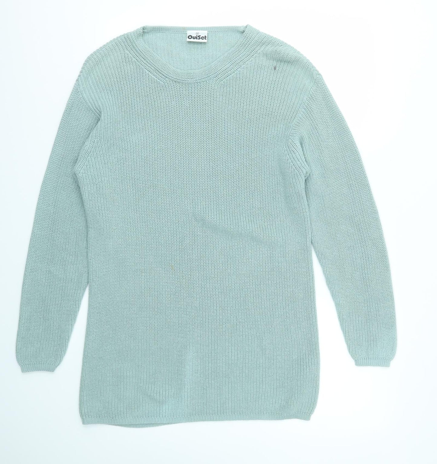 OUISET Womens Blue   Pullover Jumper Size M