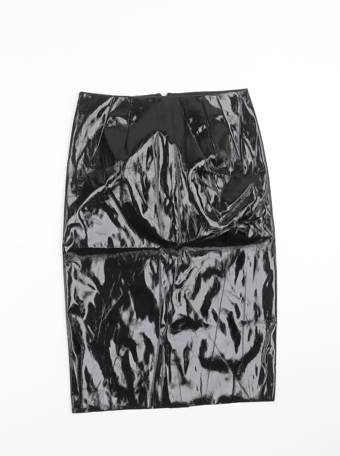 Topshop Womens Black   Straight & Pencil Skirt Size 8