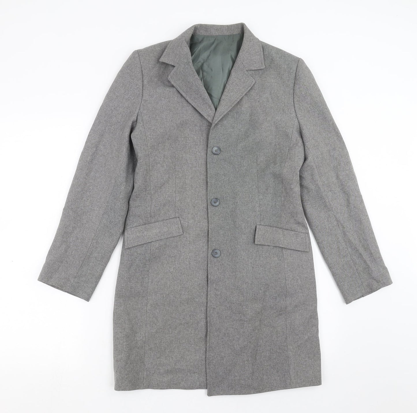 la citta Womens Grey   Jacket Suit Jacket Size 12