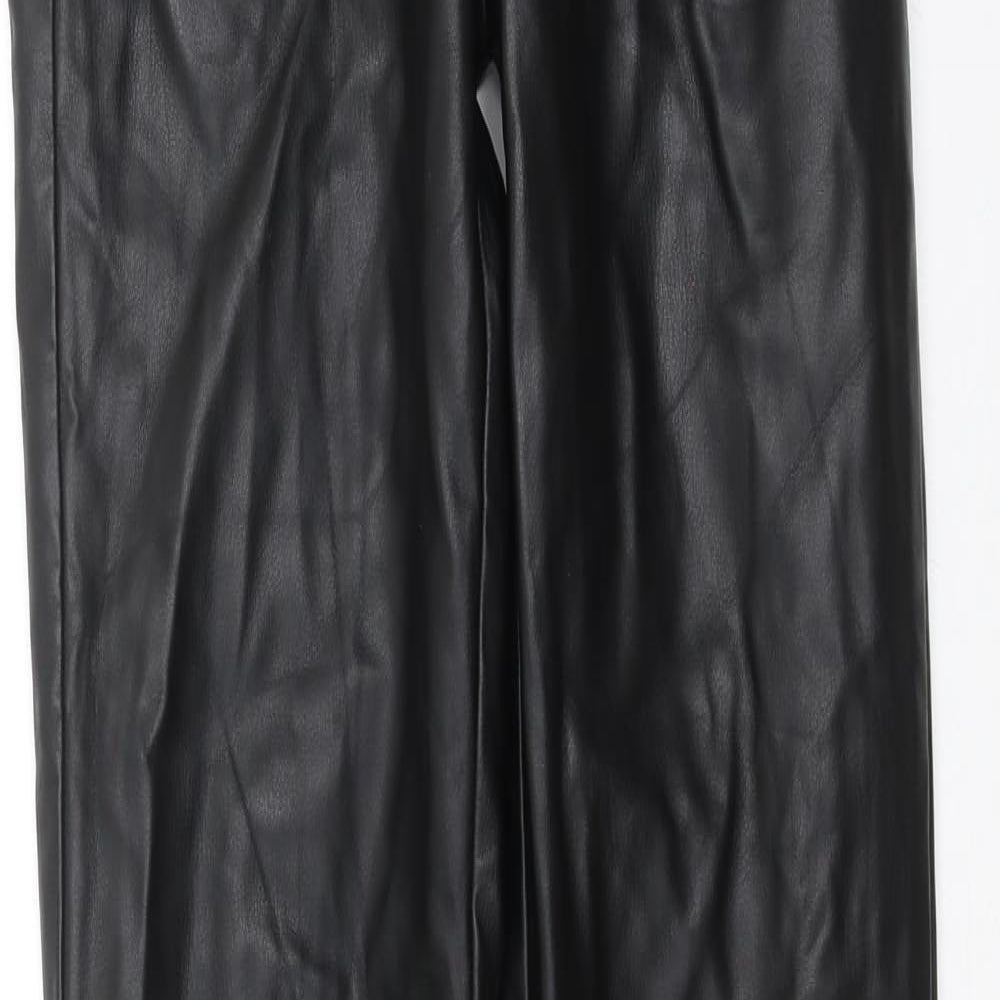 Preworn Womens Black   Trousers  Size 26 in L36 in