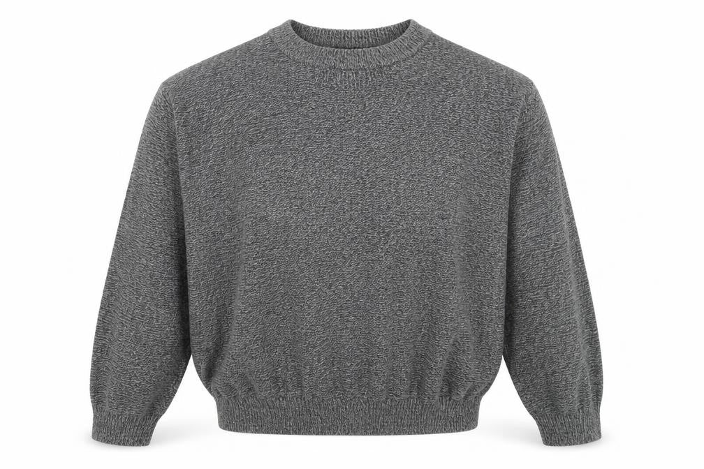 Brave Soul Womens Grey  Knit Pullover Jumper Size L