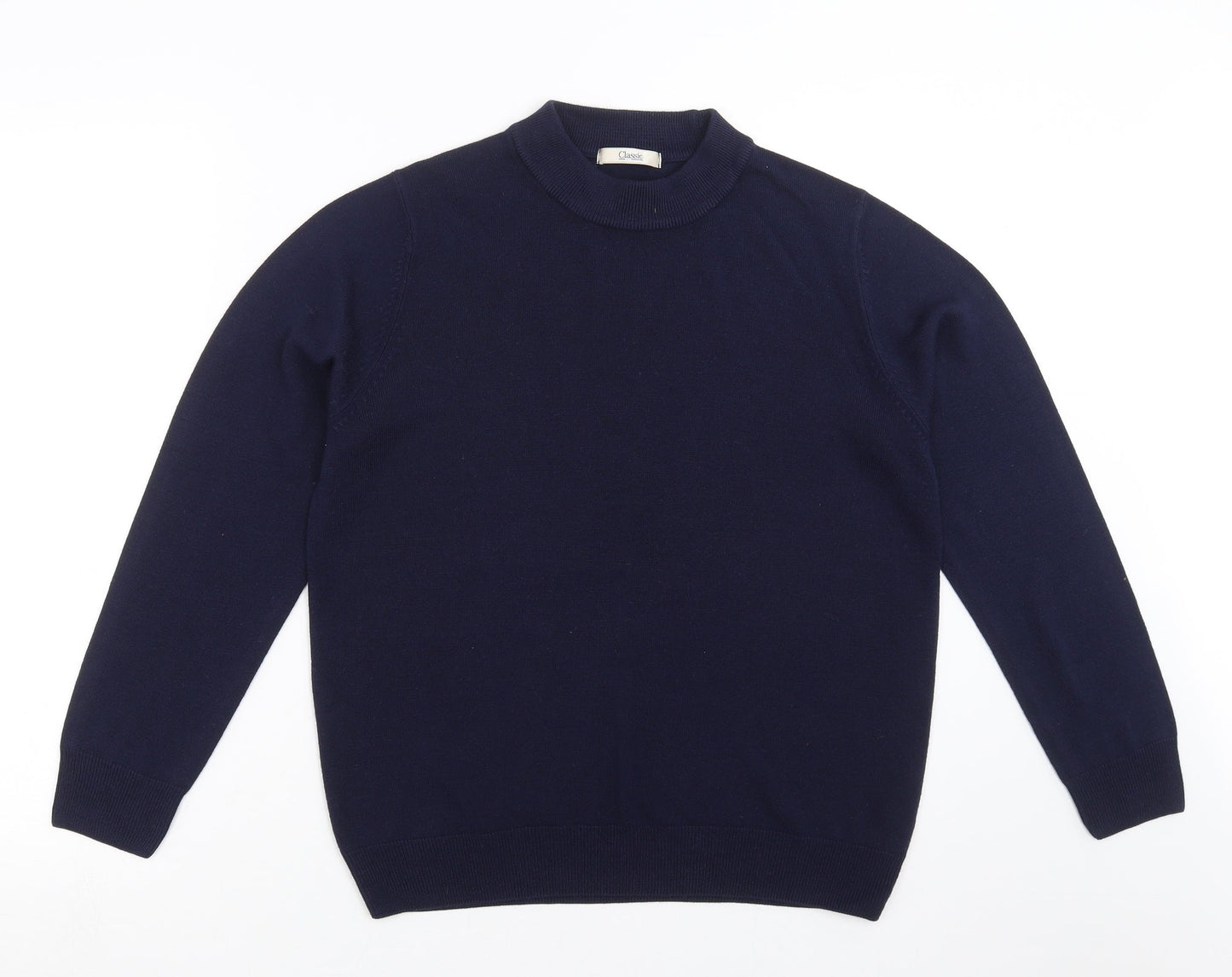 Marks and Spencer Womens Blue  Knit Pullover Jumper Size 16