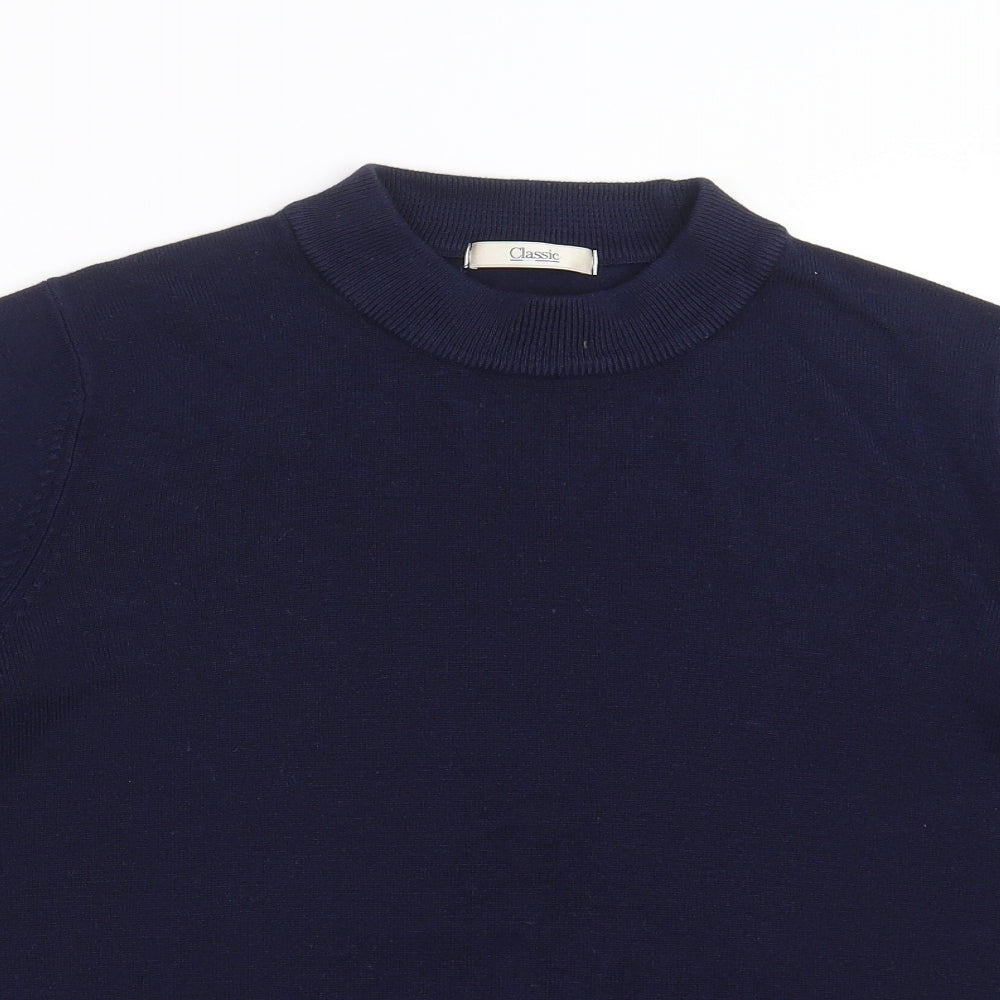 Marks and Spencer Womens Blue  Knit Pullover Jumper Size 16