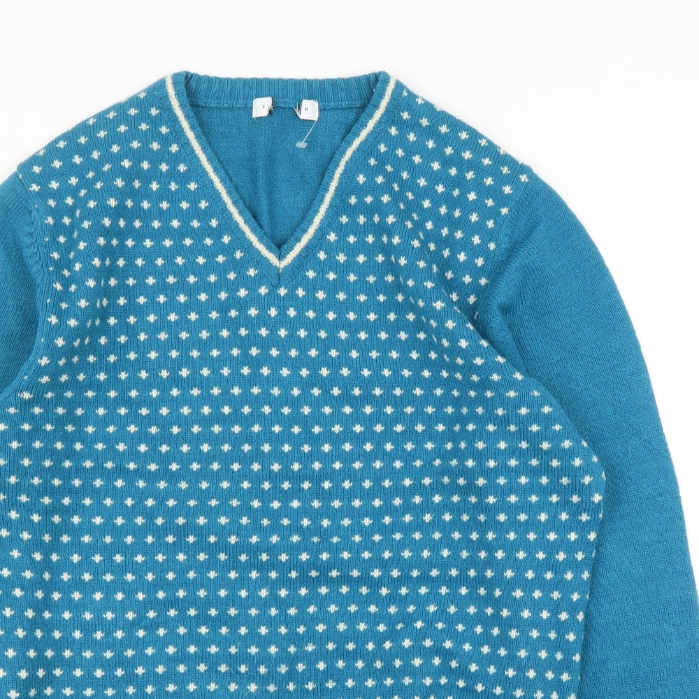 Topshop Womens Blue   Pullover Jumper Size L