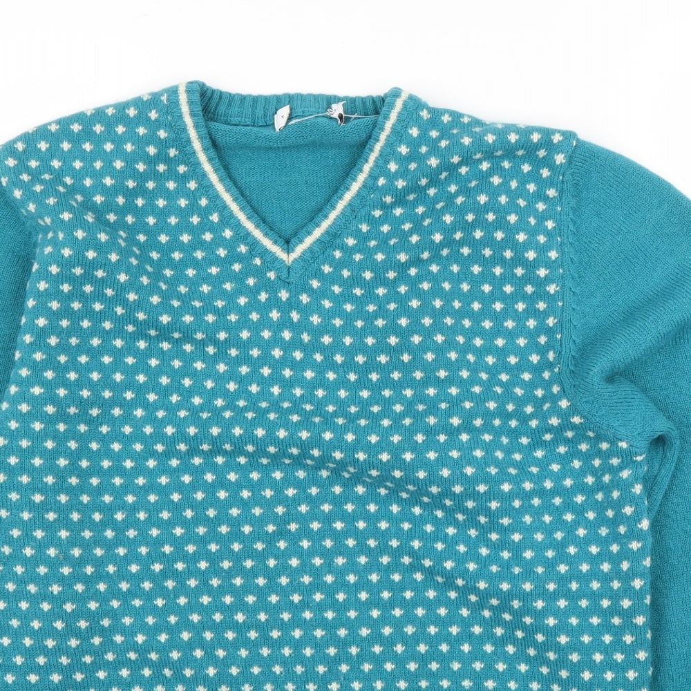 Topshop Womens Blue   Pullover Jumper Size L