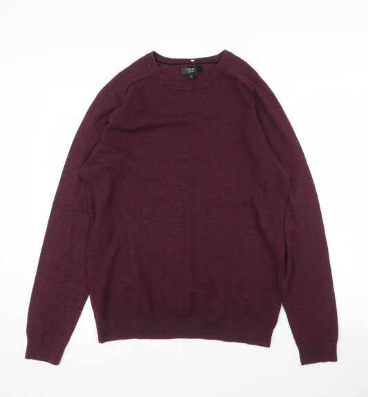 NEXT Mens Purple   Pullover Jumper Size M