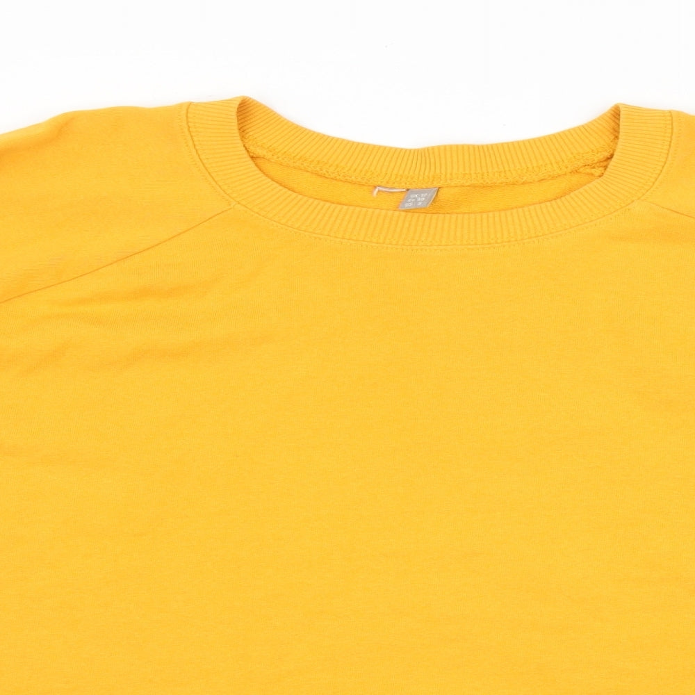 ASOS Womens Yellow   Pullover Jumper Size 12