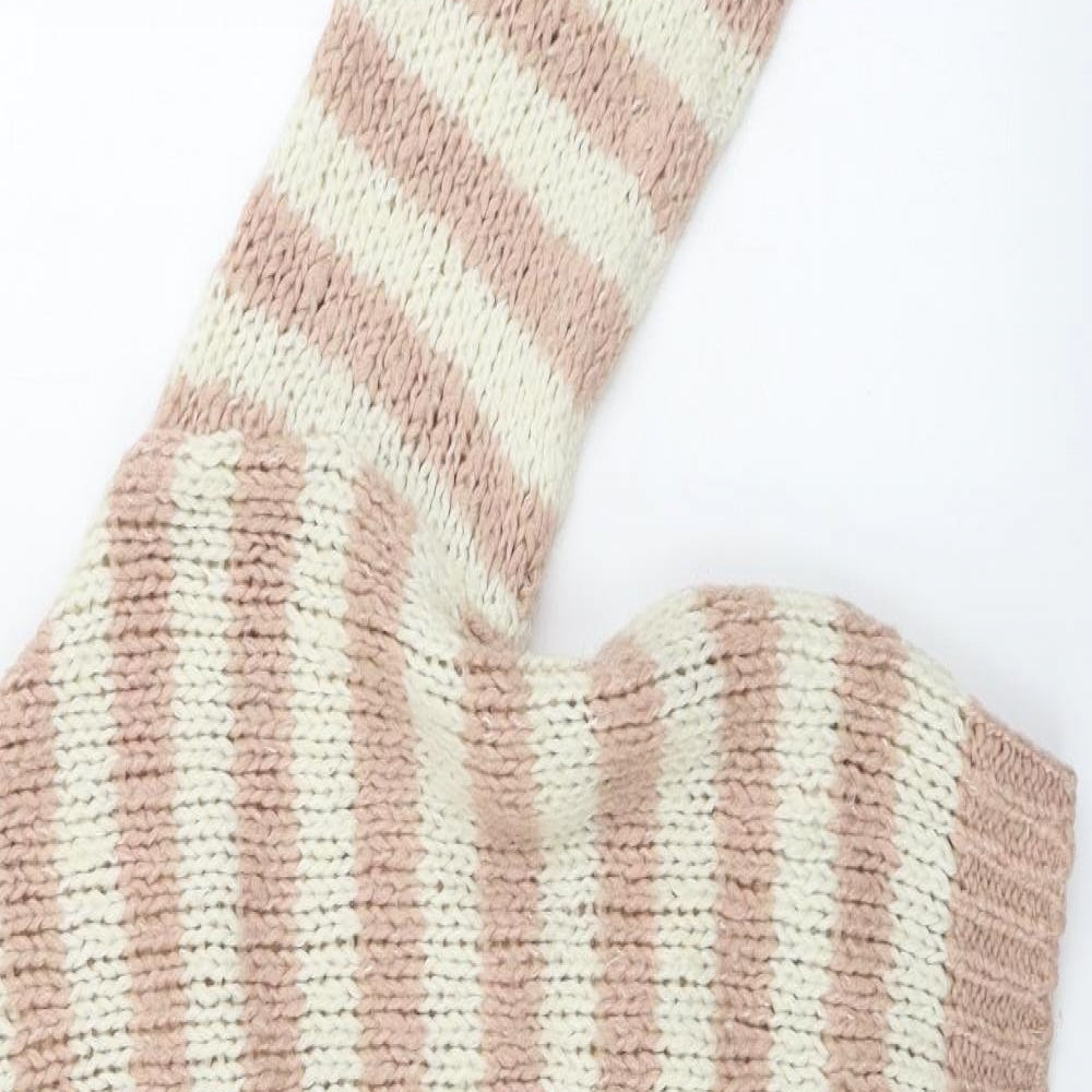New Look  Womens Beige Striped  Pullover Jumper Size S