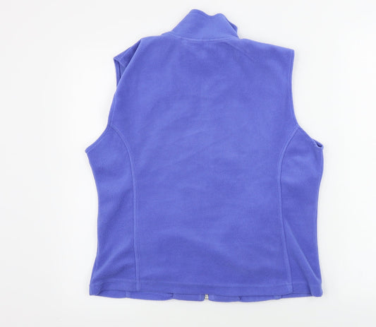 Amoretti  Womens Blue   Gilet Coatigan Size M