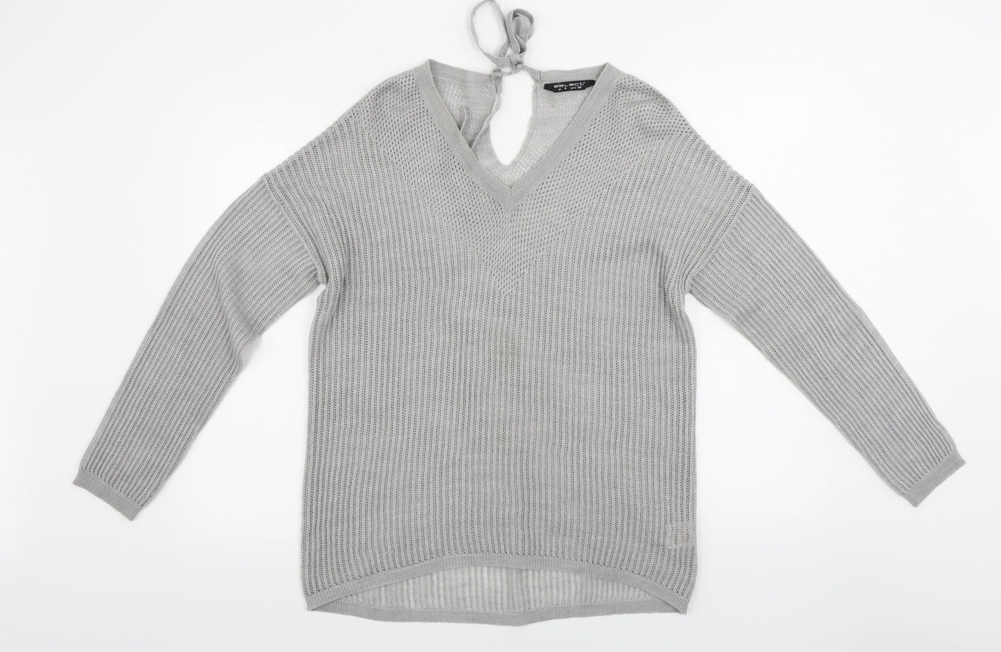 Select  Womens Grey   Pullover Jumper Size 8