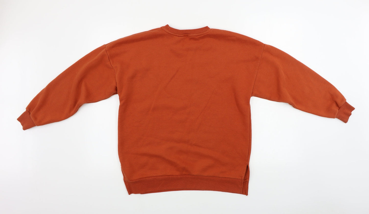New Look  Womens Orange   Pullover Jumper Size 10