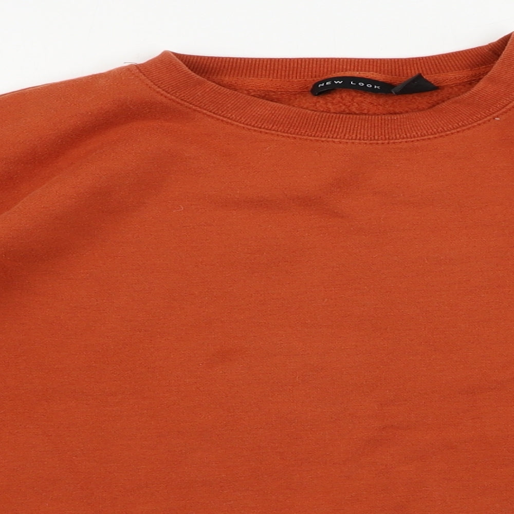 New Look  Womens Orange   Pullover Jumper Size 10