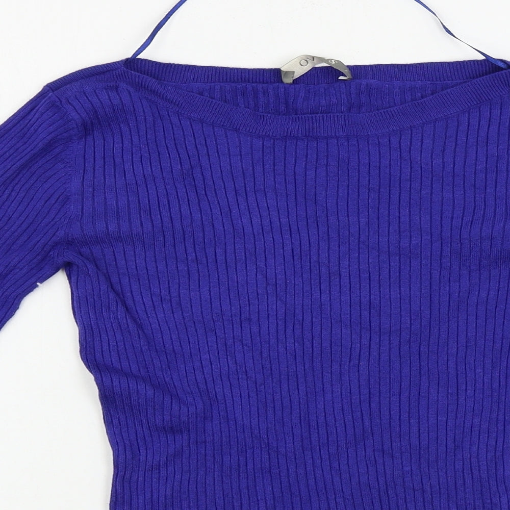 Oasis  Womens Blue   Pullover Jumper Size S