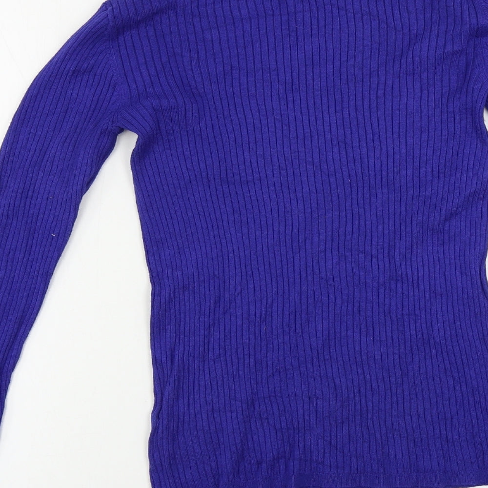 Oasis  Womens Blue   Pullover Jumper Size S