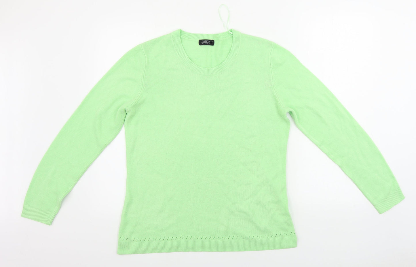 Papaya  Womens Green   Pullover Jumper Size 16