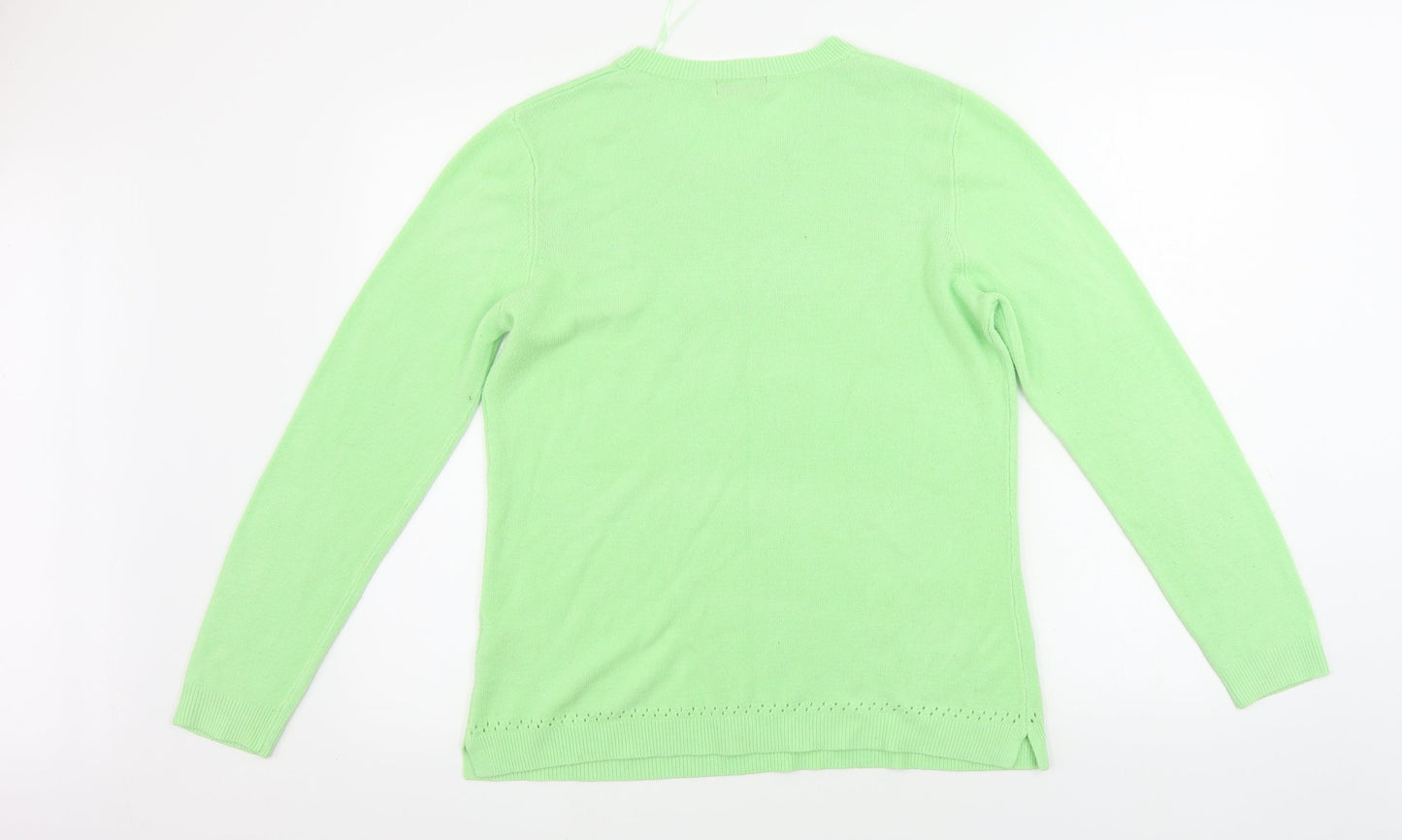 Papaya  Womens Green   Pullover Jumper Size 16