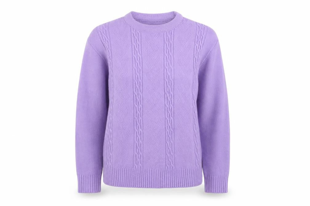 choice Womens Purple   Pullover Jumper Size M