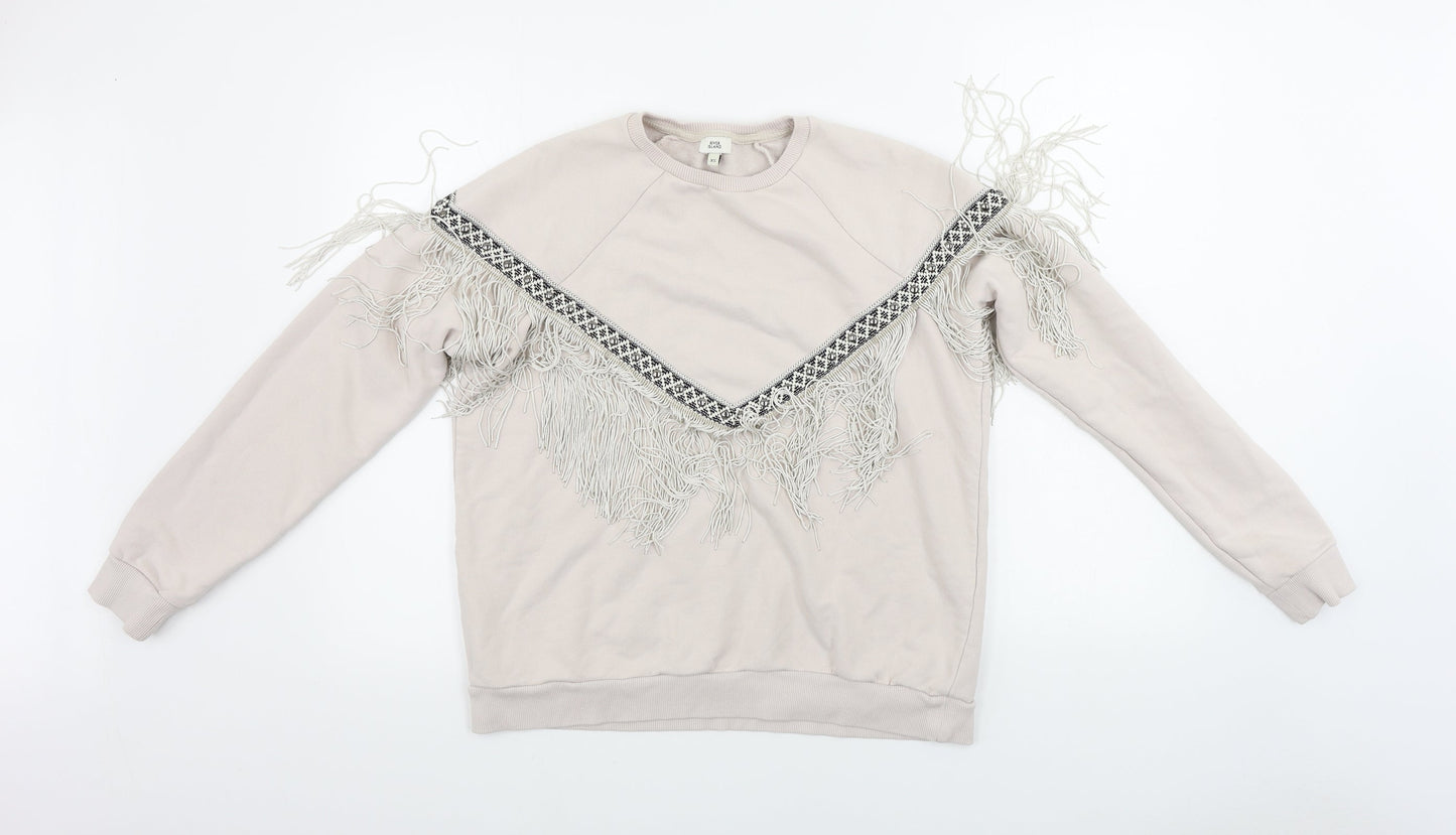 River Island  Womens Pink   Pullover Jumper Size XS