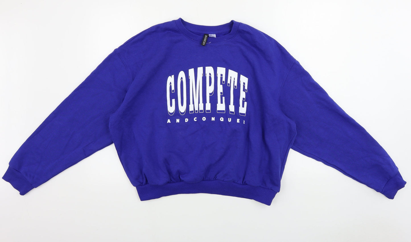H&M  Womens Blue   Pullover Jumper Size XL