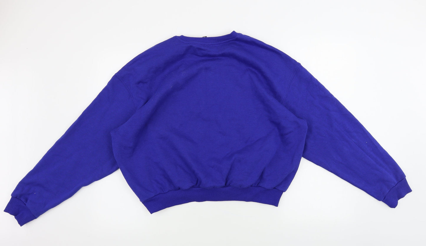 H&M  Womens Blue   Pullover Jumper Size XL