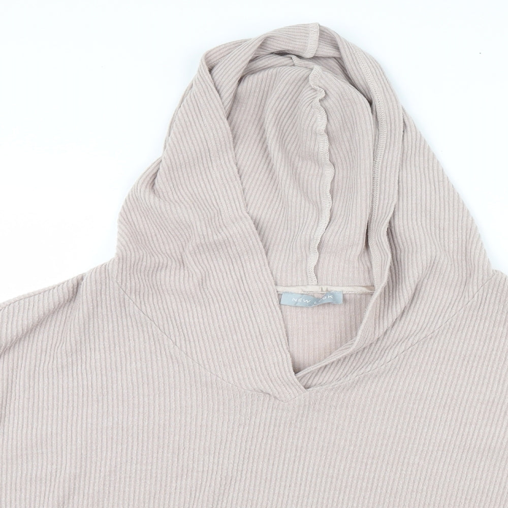 New Look Womens Pink   Pullover Hoodie Size L