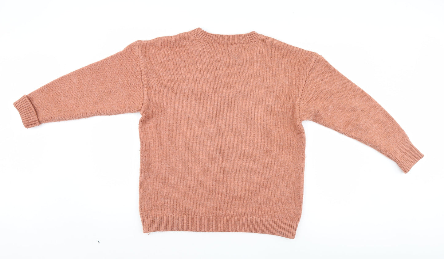 Marks and Spencer Womens Orange   Pullover Jumper Size M
