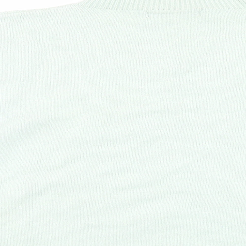 Missguided Womens Green   Pullover Jumper Size 10