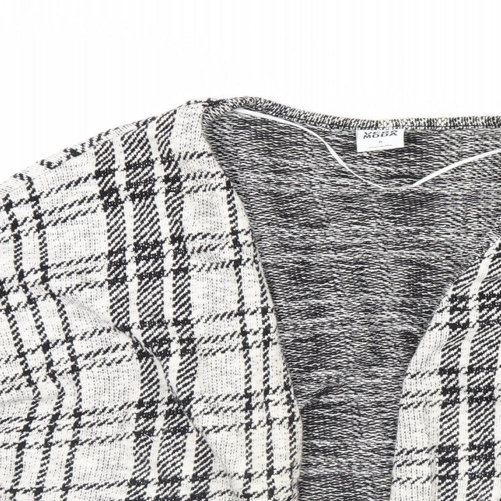 VERO MODA Womens Multicoloured Check  Pullover Jumper Size M