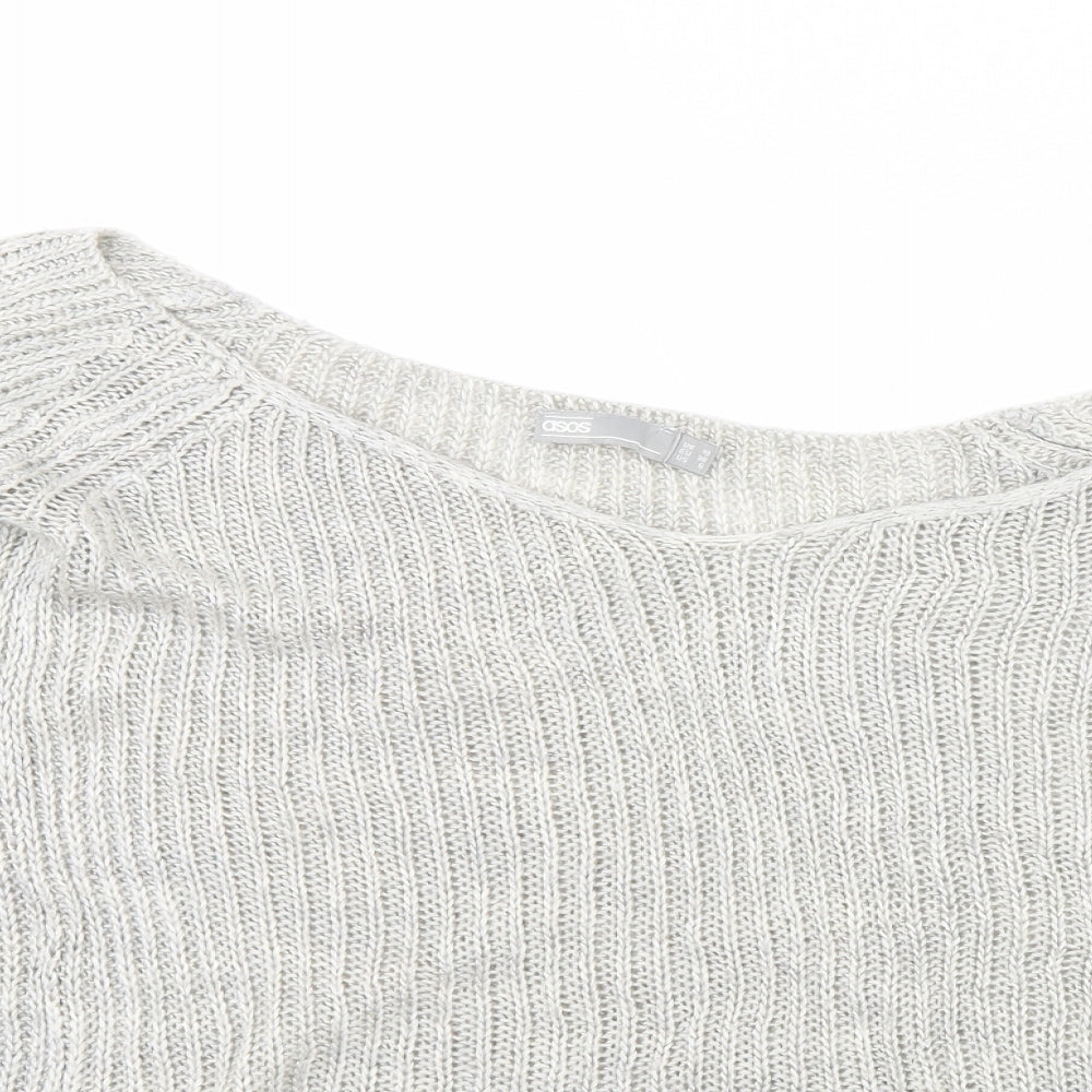 ASOS Womens Beige   Pullover Jumper Size 10