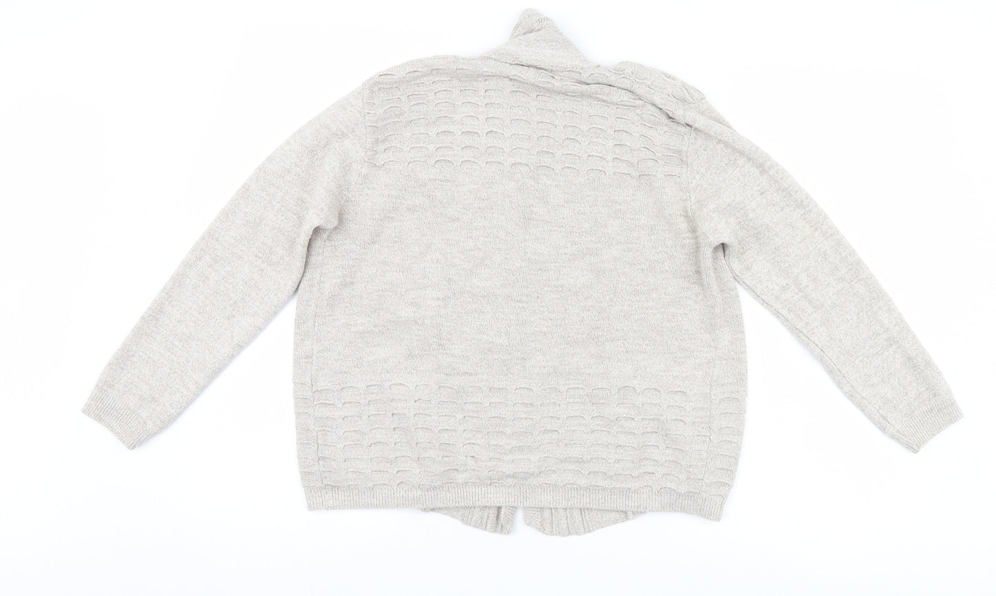 Emma Morgan Womens Beige   Cardigan Jumper Size 8