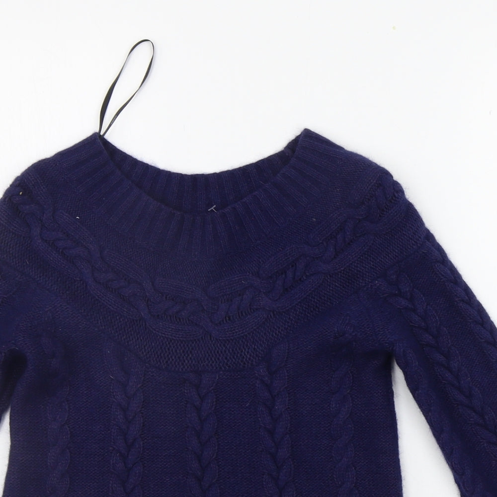 Papaya Womens Blue   Pullover Jumper Size 10