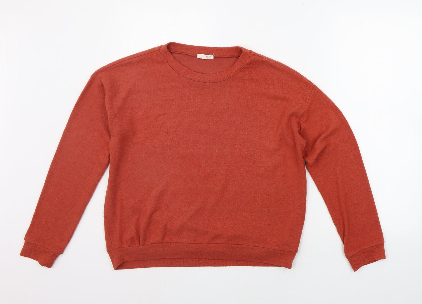 Wetseal Womens Orange   Pullover Jumper Size M