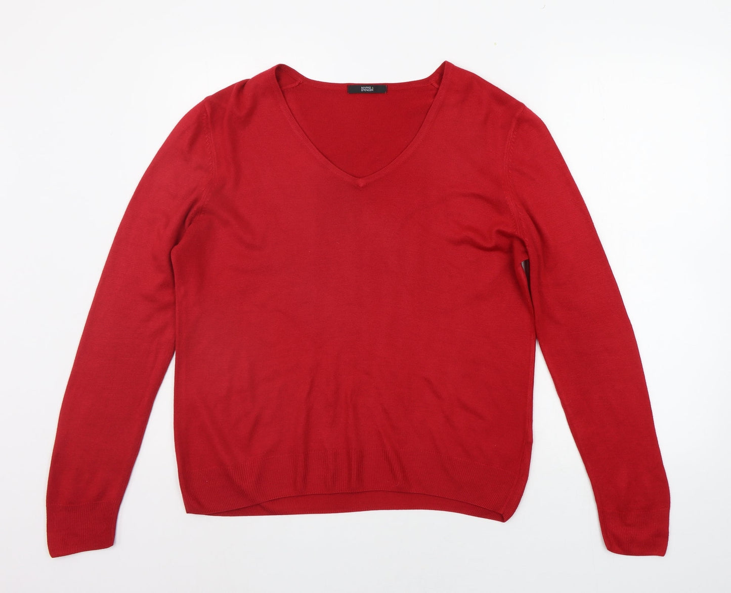 Marks and Spencer Womens Purple   Pullover Jumper Size 14