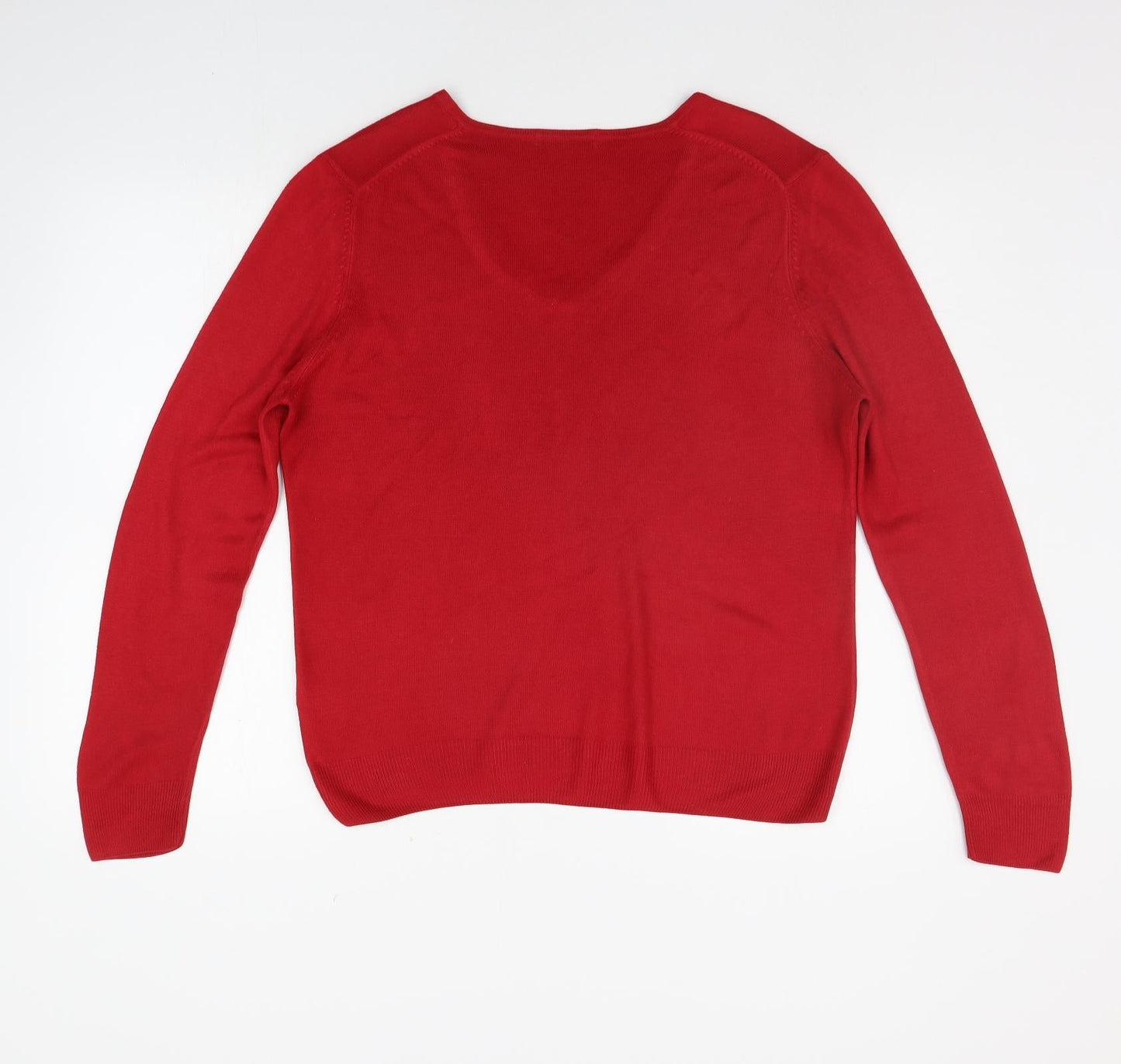 Marks and Spencer Womens Purple   Pullover Jumper Size 14