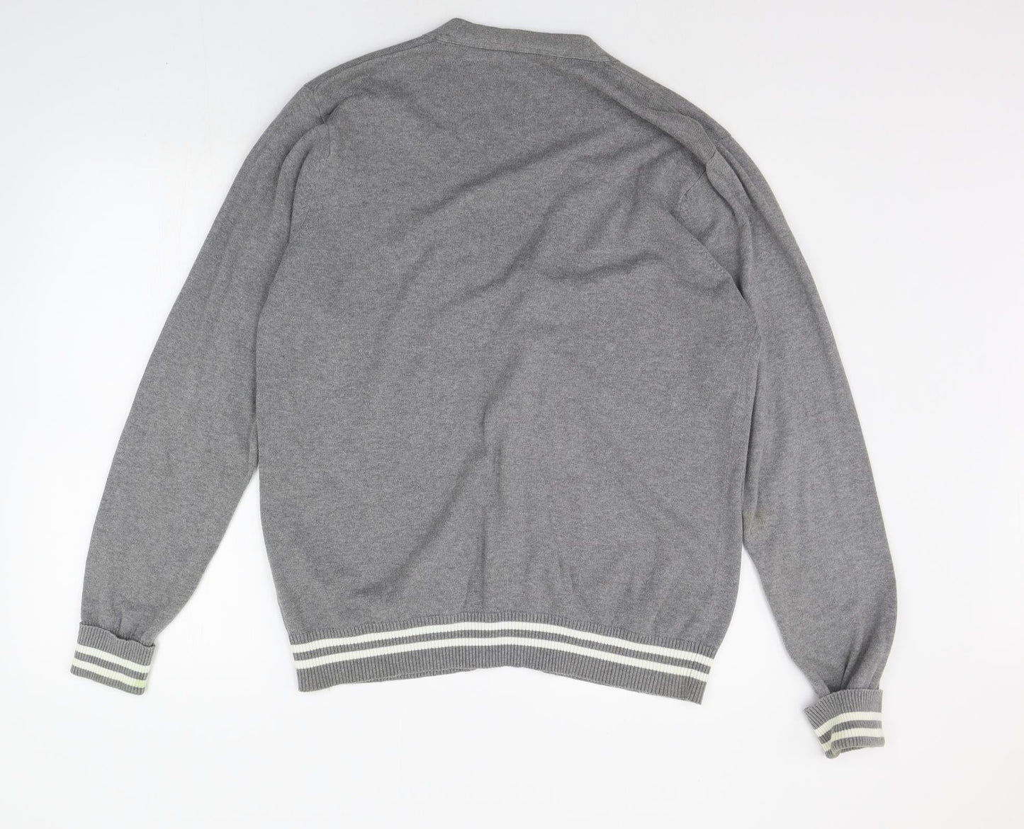 Cedar Wood State Womens Grey   Cardigan Jumper Size L